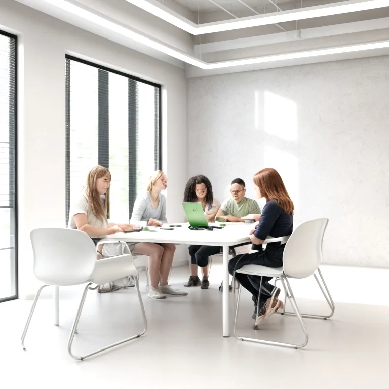 成長を象徴する道のイラスト